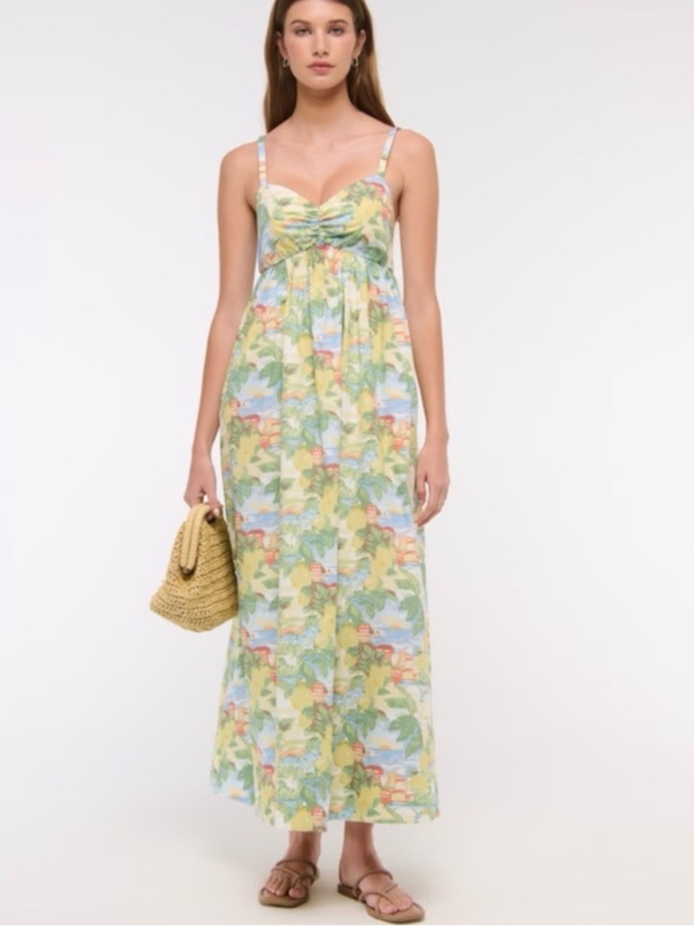 A&F Babydoll Maxi Dress